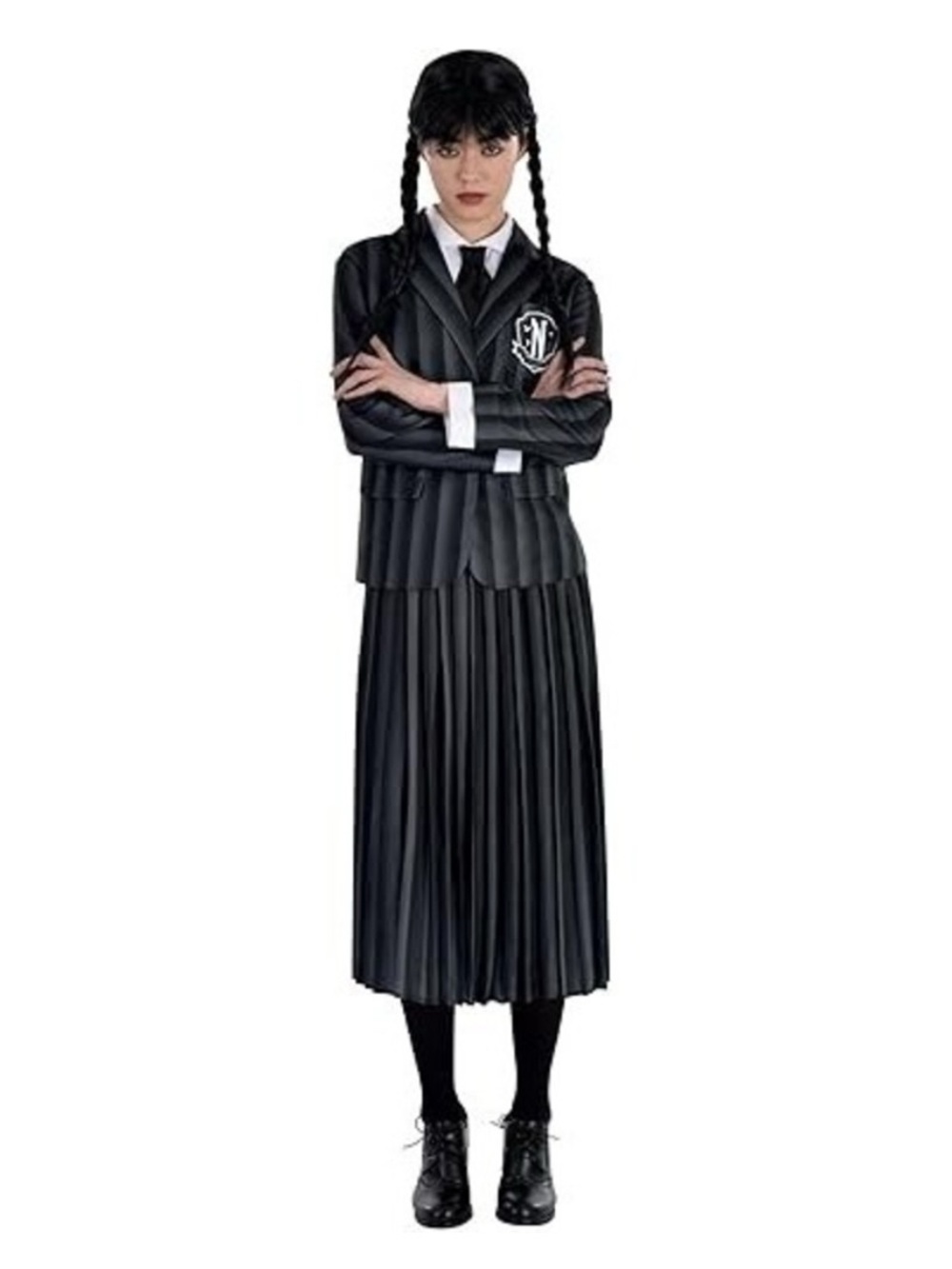 Wednesday Addams Costume Nevermore Academy Adult Medium Rubies